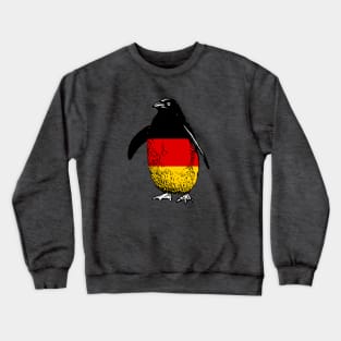 Germany Penguin Flag of Germany | Vintage Penguin Supporting Germany Crewneck Sweatshirt